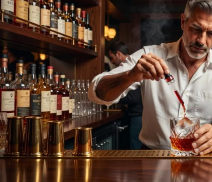 Bar w Wonderstar s. r. o. z autorskimi koktajlami podczas wieczoru kasynowego